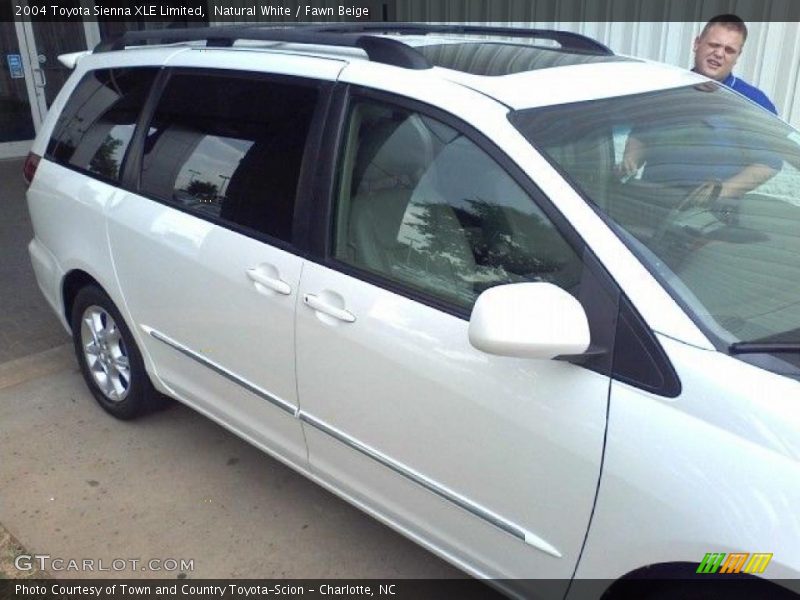 Natural White / Fawn Beige 2004 Toyota Sienna XLE Limited
