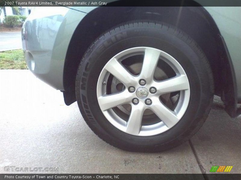 Everglade Metallic / Ash Gray 2007 Toyota RAV4 Limited