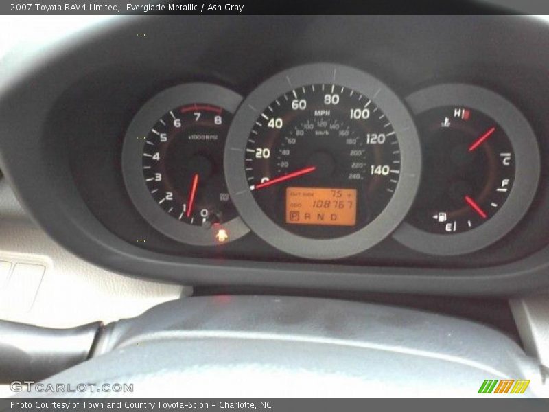 Everglade Metallic / Ash Gray 2007 Toyota RAV4 Limited