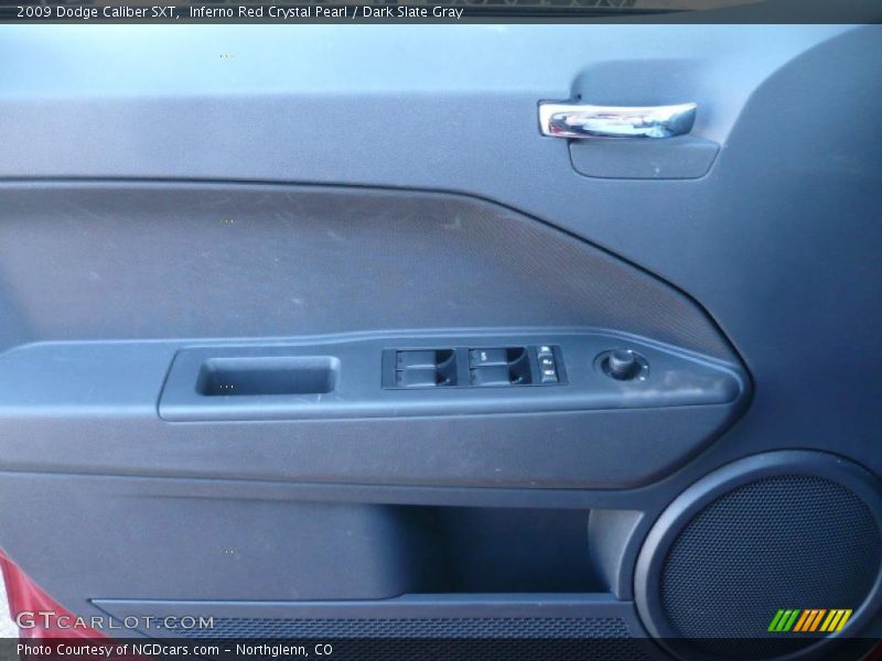 Inferno Red Crystal Pearl / Dark Slate Gray 2009 Dodge Caliber SXT