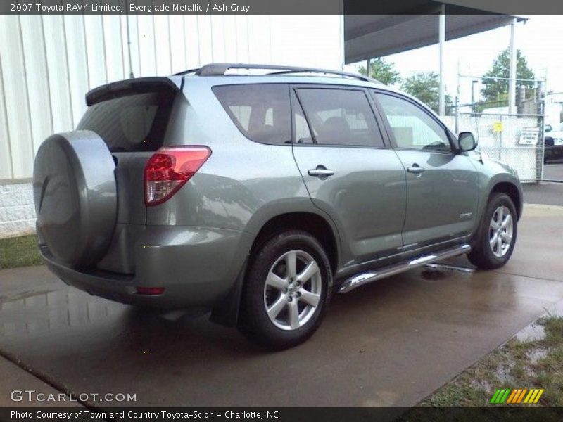 Everglade Metallic / Ash Gray 2007 Toyota RAV4 Limited