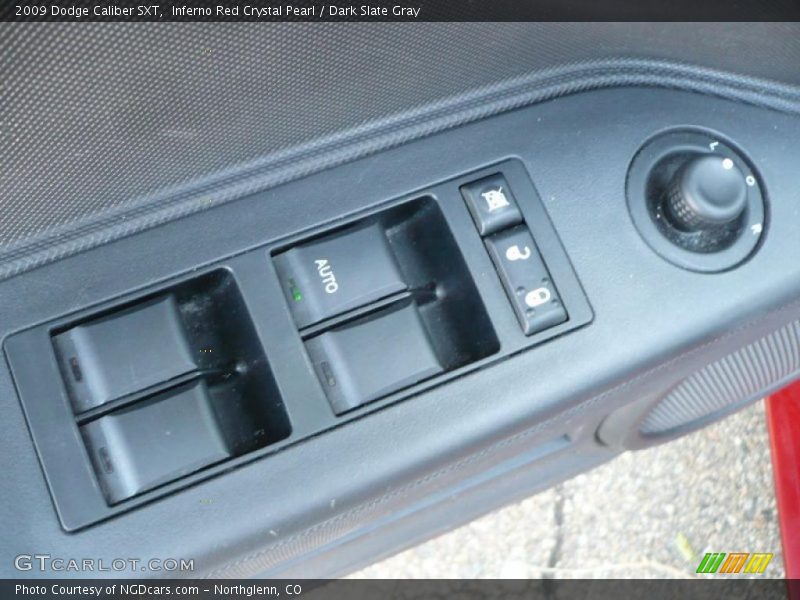 Inferno Red Crystal Pearl / Dark Slate Gray 2009 Dodge Caliber SXT