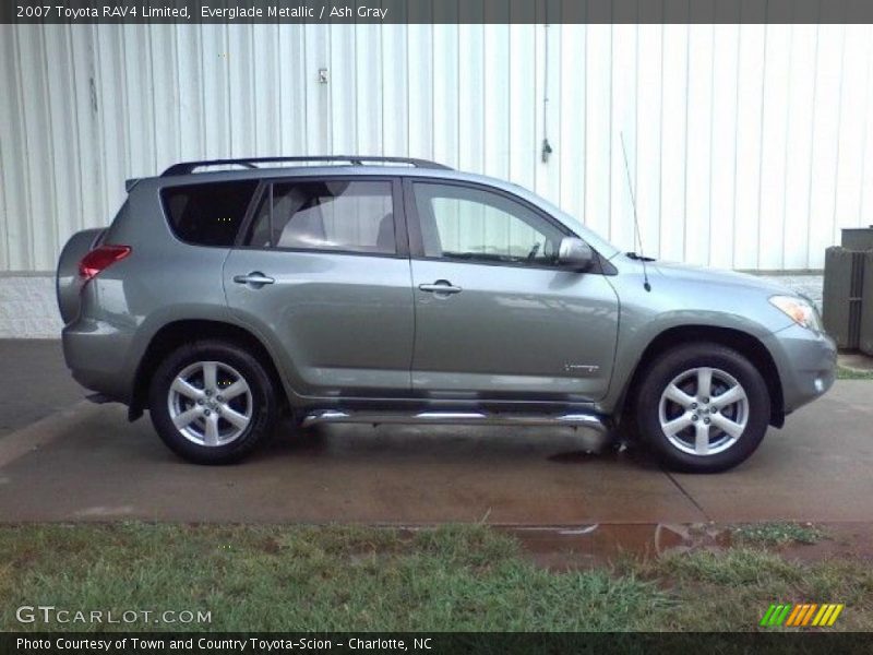 Everglade Metallic / Ash Gray 2007 Toyota RAV4 Limited