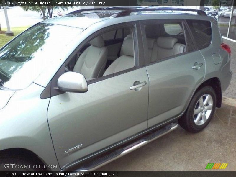 Everglade Metallic / Ash Gray 2007 Toyota RAV4 Limited