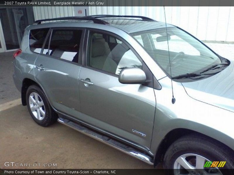 Everglade Metallic / Ash Gray 2007 Toyota RAV4 Limited