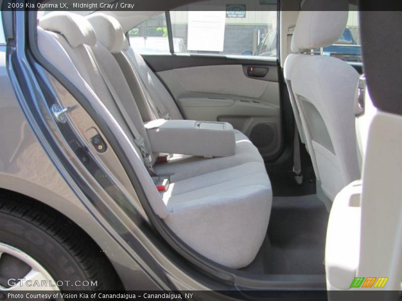 Midnight Gray / Gray 2009 Kia Optima LX