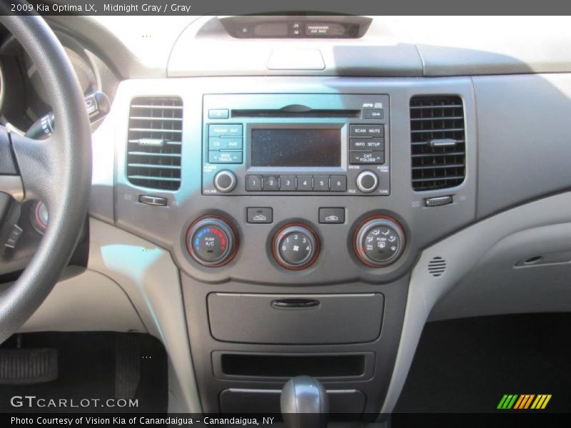 Midnight Gray / Gray 2009 Kia Optima LX