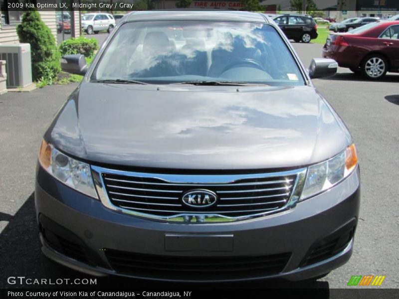 Midnight Gray / Gray 2009 Kia Optima LX