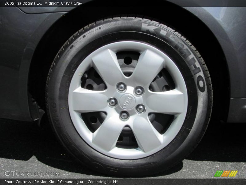 Midnight Gray / Gray 2009 Kia Optima LX