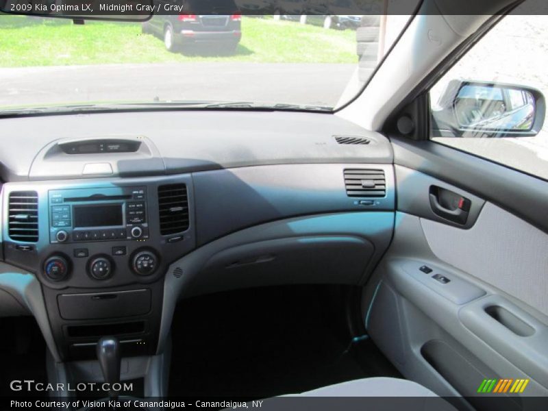 Midnight Gray / Gray 2009 Kia Optima LX