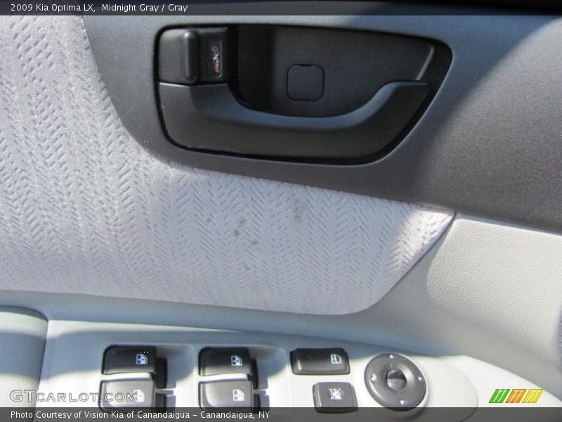 Midnight Gray / Gray 2009 Kia Optima LX