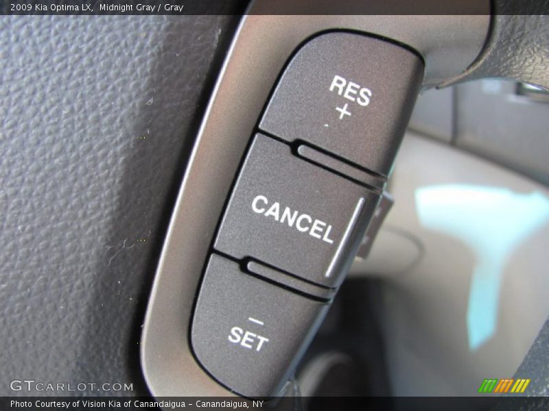 Midnight Gray / Gray 2009 Kia Optima LX