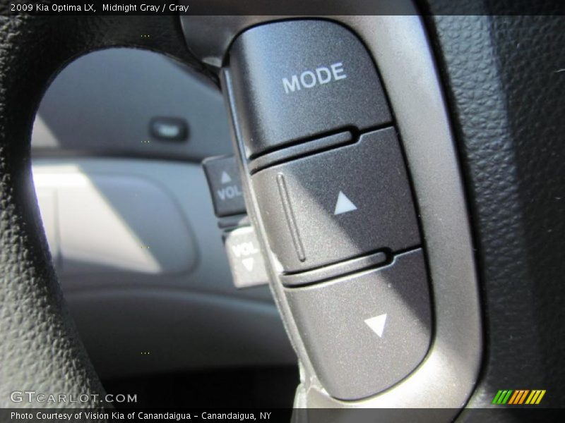 Midnight Gray / Gray 2009 Kia Optima LX