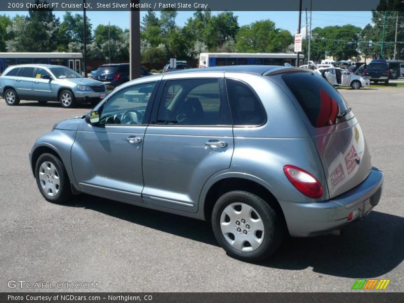 Steel Silver Metallic / Pastel Slate Gray 2009 Chrysler PT Cruiser LX
