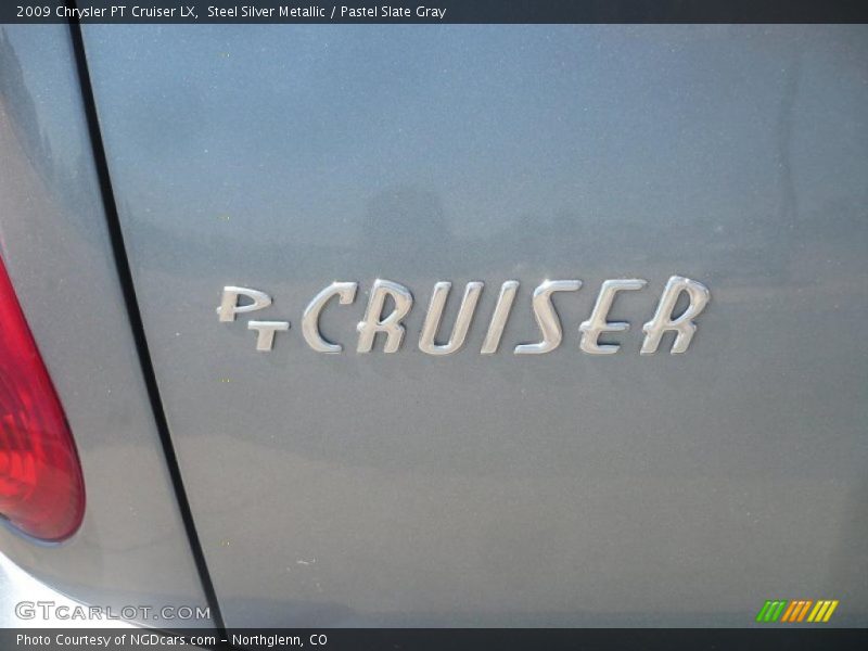 Steel Silver Metallic / Pastel Slate Gray 2009 Chrysler PT Cruiser LX