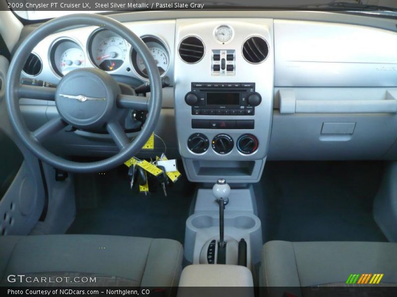 Steel Silver Metallic / Pastel Slate Gray 2009 Chrysler PT Cruiser LX