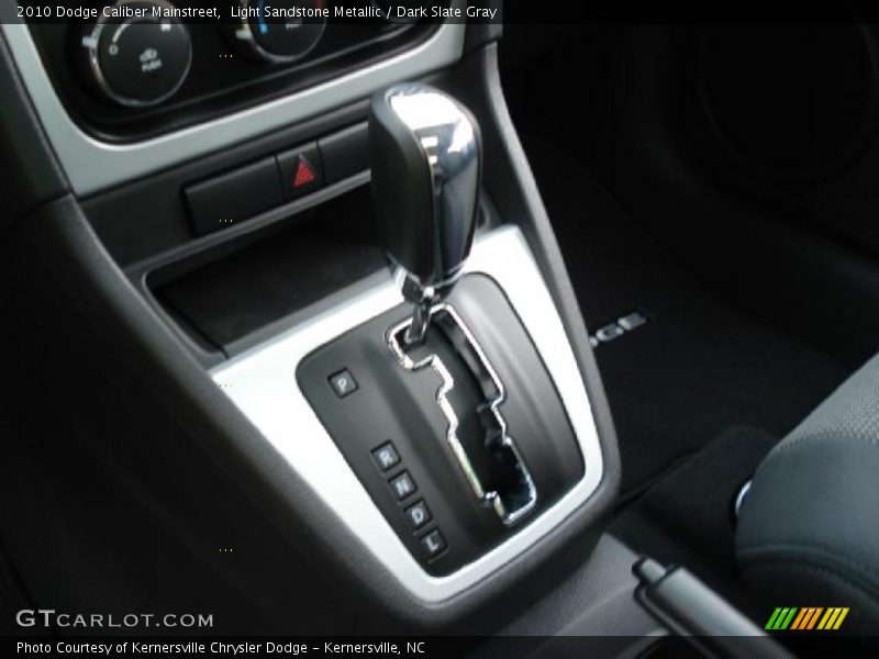 Light Sandstone Metallic / Dark Slate Gray 2010 Dodge Caliber Mainstreet