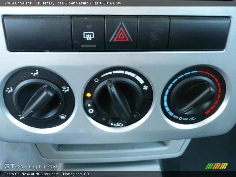 Steel Silver Metallic / Pastel Slate Gray 2009 Chrysler PT Cruiser LX