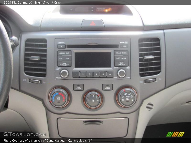 Bright Silver / Gray 2009 Kia Optima LX