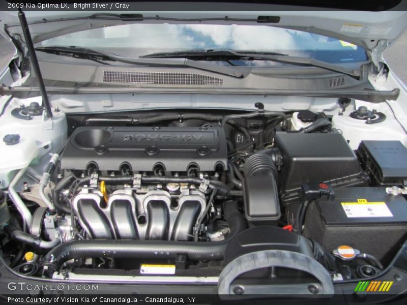Bright Silver / Gray 2009 Kia Optima LX