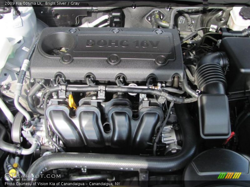 Bright Silver / Gray 2009 Kia Optima LX