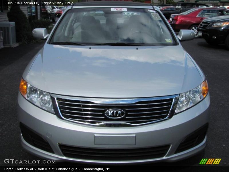 Bright Silver / Gray 2009 Kia Optima LX