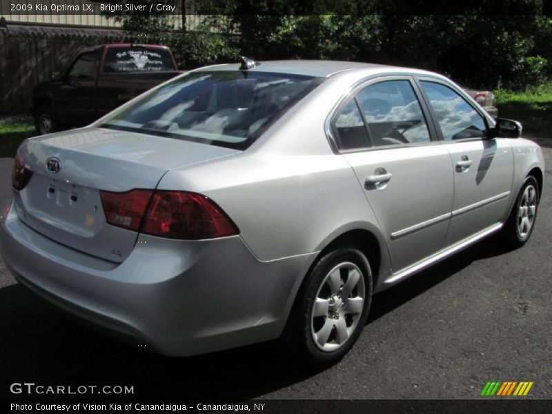 Bright Silver / Gray 2009 Kia Optima LX