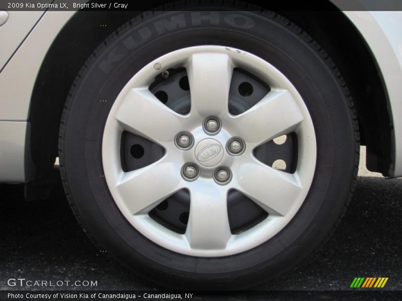 Bright Silver / Gray 2009 Kia Optima LX