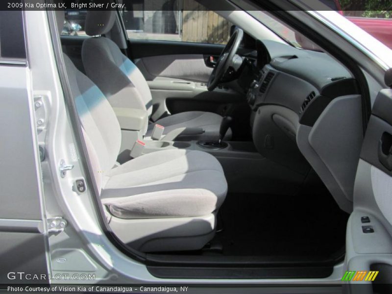 Bright Silver / Gray 2009 Kia Optima LX