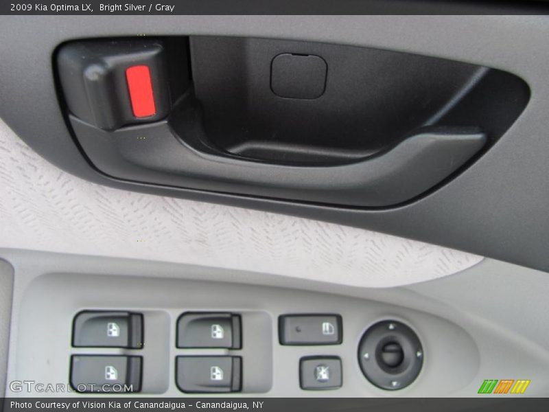 Bright Silver / Gray 2009 Kia Optima LX