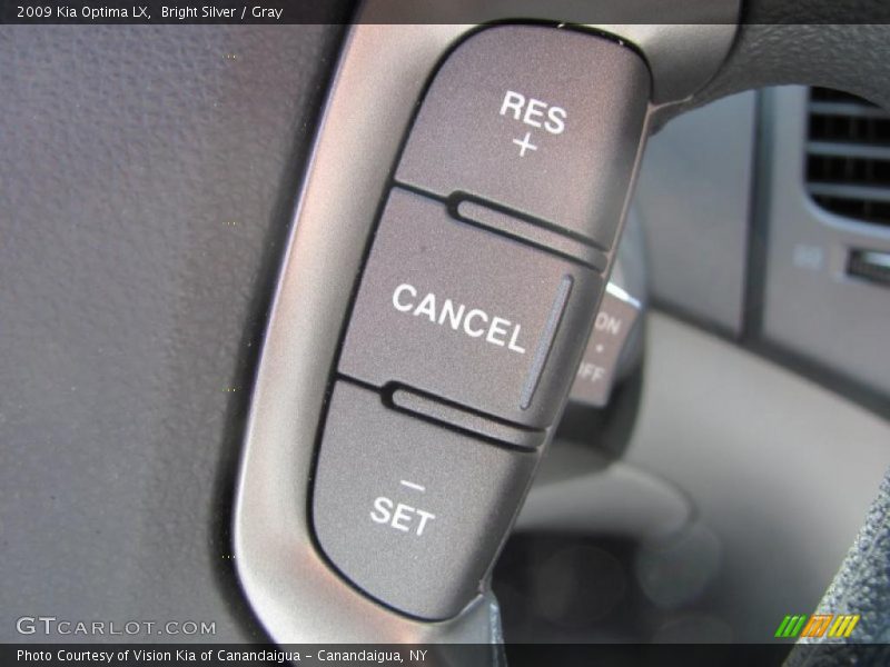Bright Silver / Gray 2009 Kia Optima LX