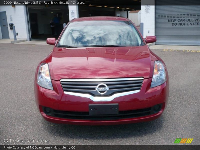 Red Brick Metallic / Charcoal 2009 Nissan Altima 2.5 S