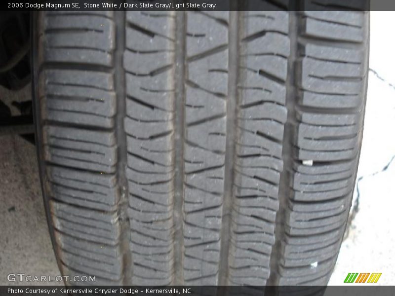 Stone White / Dark Slate Gray/Light Slate Gray 2006 Dodge Magnum SE