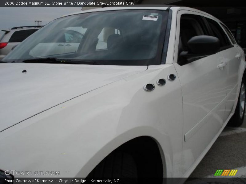 Stone White / Dark Slate Gray/Light Slate Gray 2006 Dodge Magnum SE