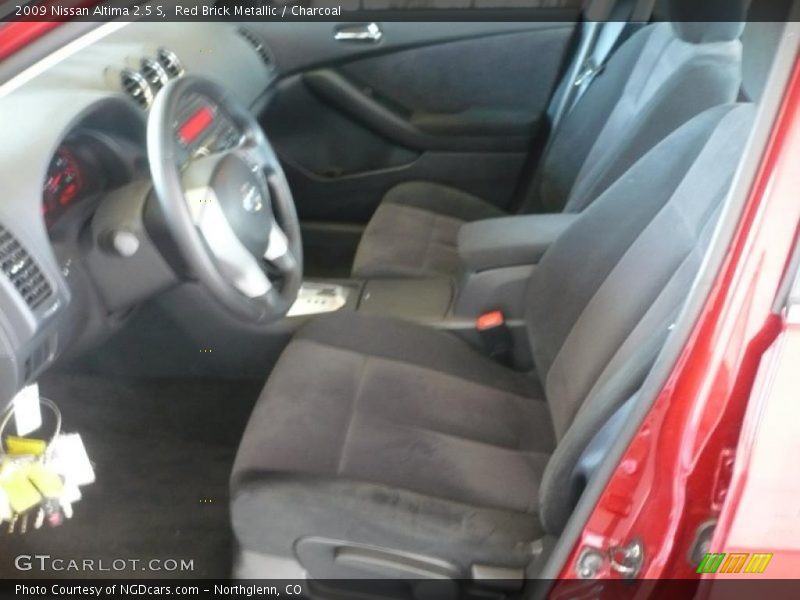 Red Brick Metallic / Charcoal 2009 Nissan Altima 2.5 S