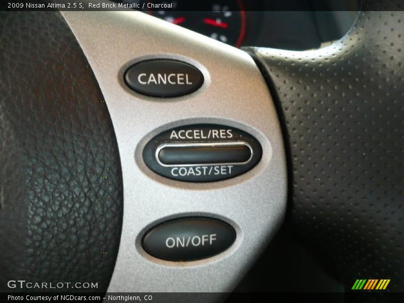 Red Brick Metallic / Charcoal 2009 Nissan Altima 2.5 S
