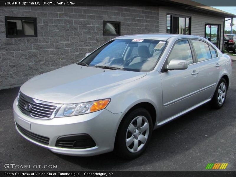 Bright Silver / Gray 2009 Kia Optima LX