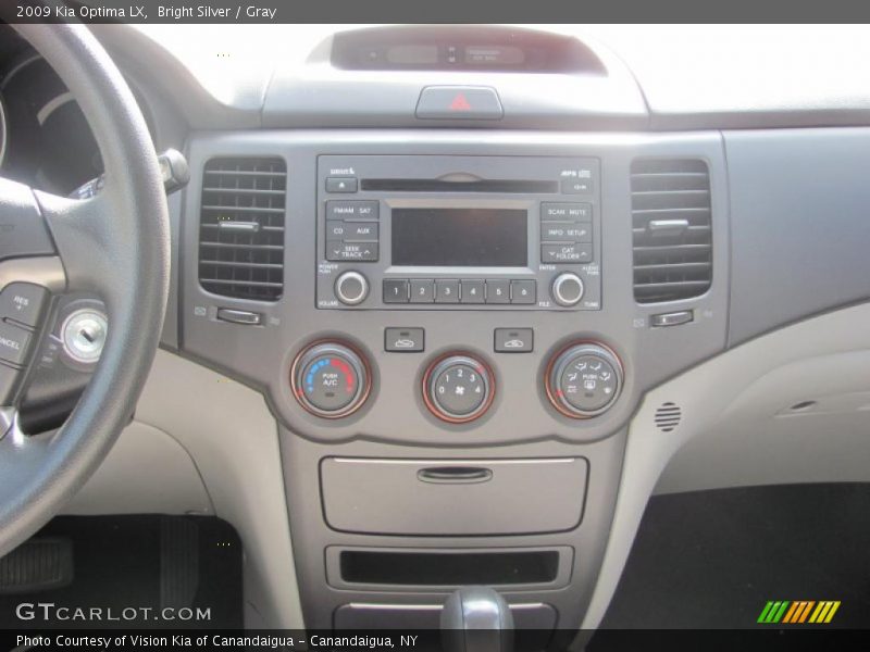 Bright Silver / Gray 2009 Kia Optima LX
