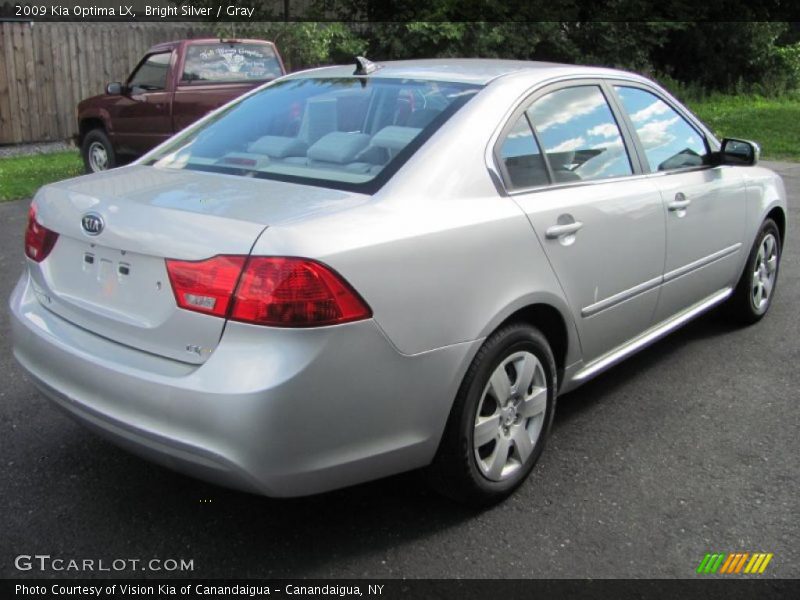 Bright Silver / Gray 2009 Kia Optima LX