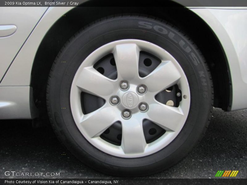 Bright Silver / Gray 2009 Kia Optima LX