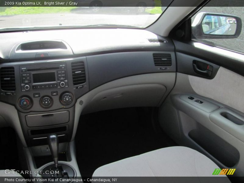 Bright Silver / Gray 2009 Kia Optima LX