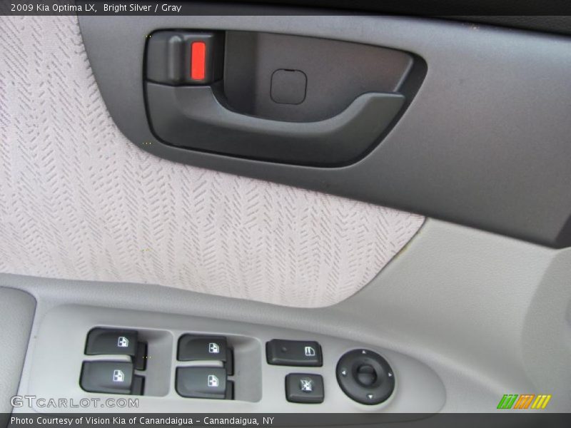 Bright Silver / Gray 2009 Kia Optima LX