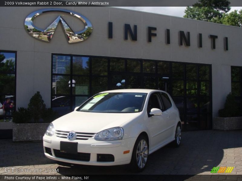 Candy White / Anthracite 2009 Volkswagen Rabbit 2 Door