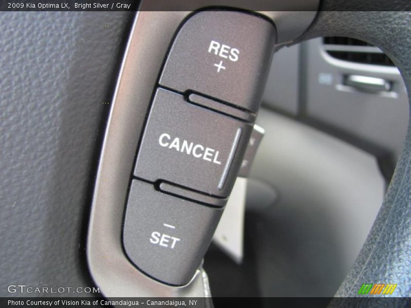 Bright Silver / Gray 2009 Kia Optima LX