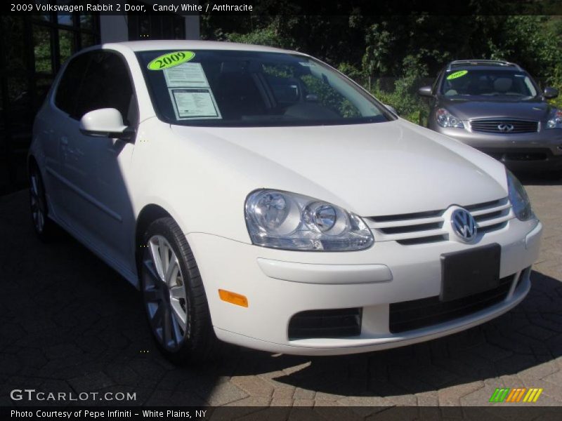 Candy White / Anthracite 2009 Volkswagen Rabbit 2 Door