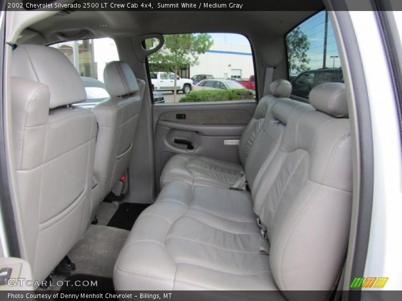 Summit White / Medium Gray 2002 Chevrolet Silverado 2500 LT Crew Cab 4x4