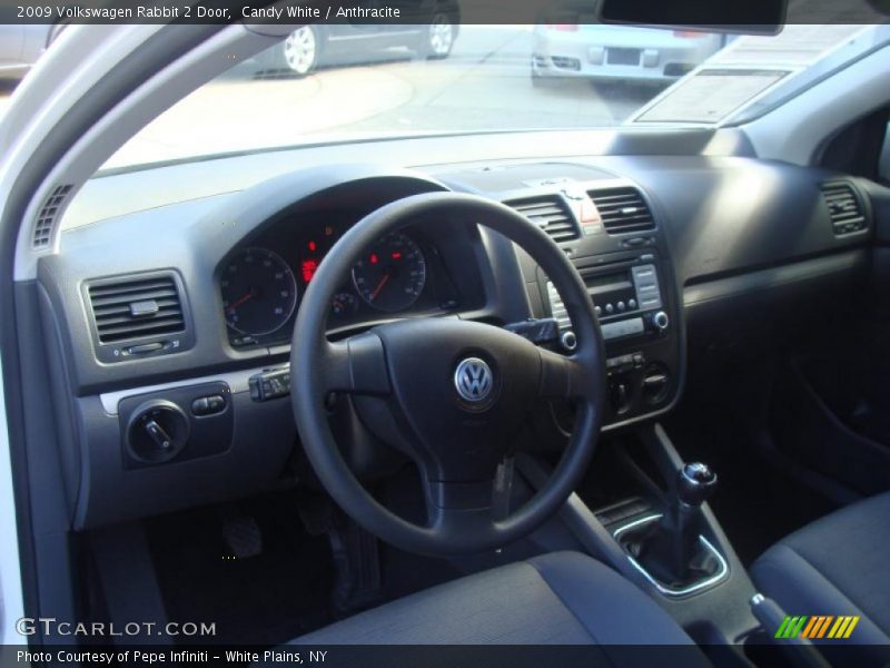 Candy White / Anthracite 2009 Volkswagen Rabbit 2 Door