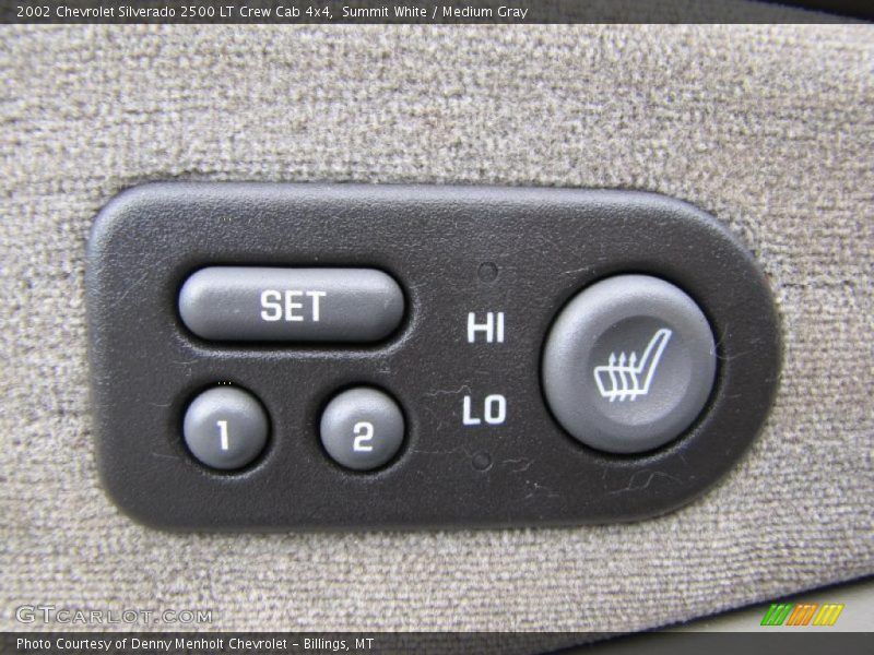 Summit White / Medium Gray 2002 Chevrolet Silverado 2500 LT Crew Cab 4x4