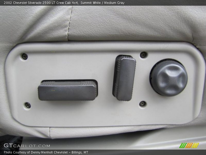 Summit White / Medium Gray 2002 Chevrolet Silverado 2500 LT Crew Cab 4x4