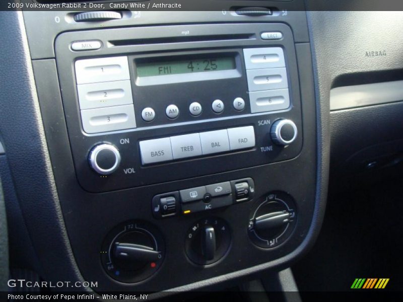 Candy White / Anthracite 2009 Volkswagen Rabbit 2 Door